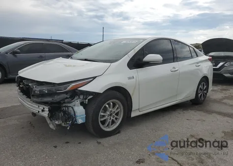 2018 Toyota Prius Prime from USA, damaged, VIN JTDKARFP3J3076830